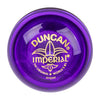 Duncan Toys Imperial Yo-Yo, Beginner Yo-Yo with String, Steel Axle and Plastic Body, Purple