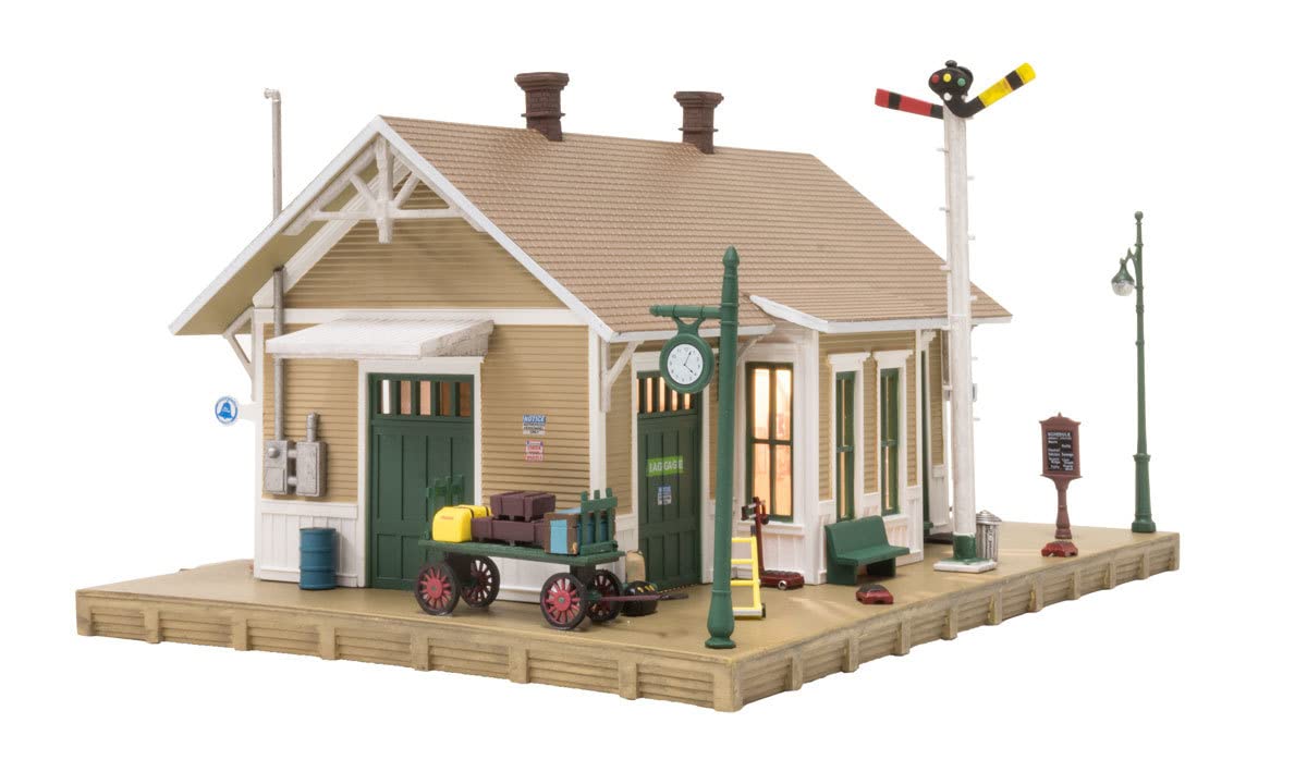 Woodland Scenics Ho B/U Danbury Depot Woobr5023