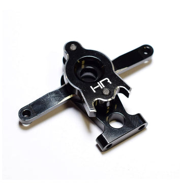 Hot Racing VXS4801 Aluminum Servo Saver Steering Bellcrank (Black) - 1/16 TRA