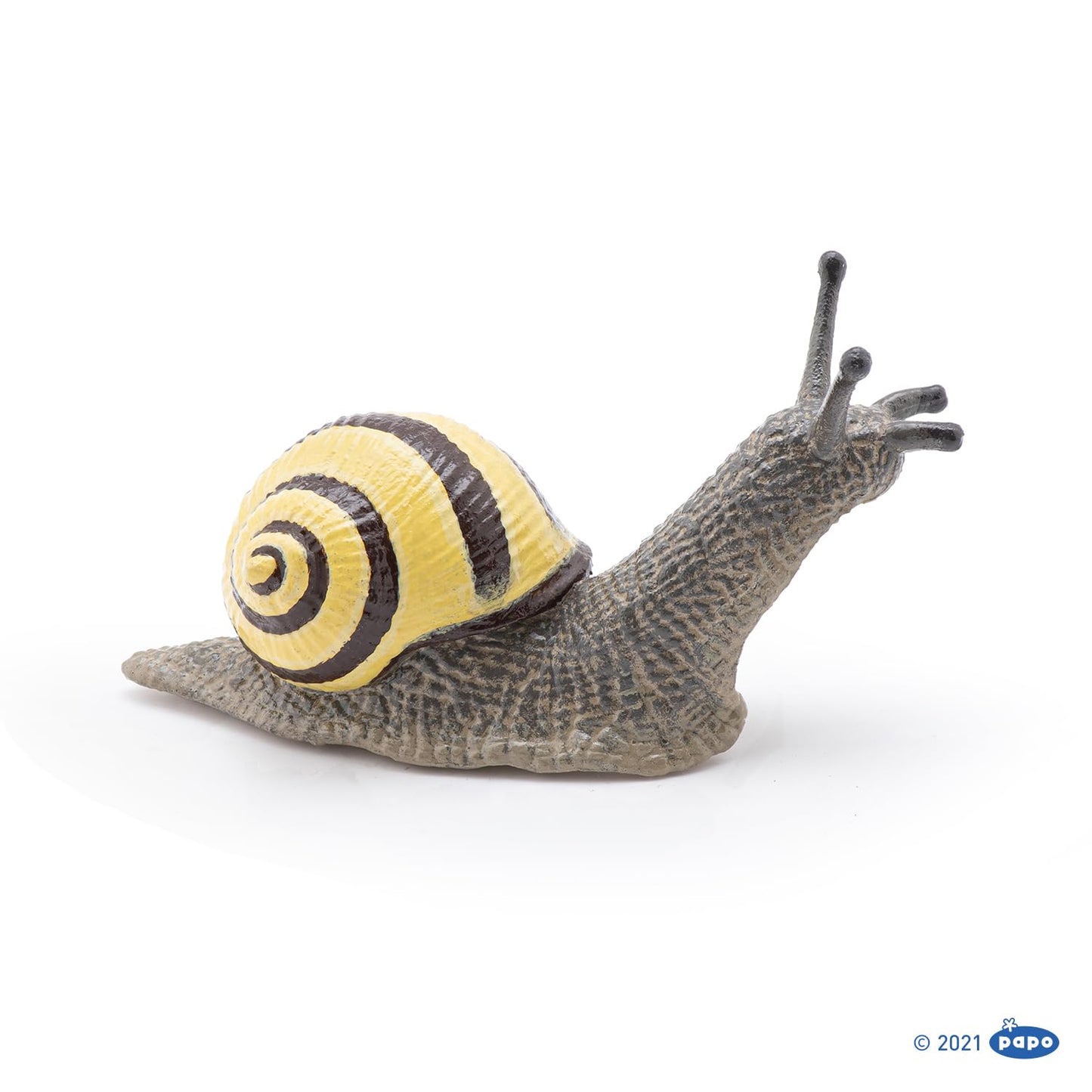 Papo -Hand-Painted - Figurine -Wild Animal Kingdom - Grove Snail -50285 -Collectible - For Children - Suitable For Boys And Girls- From 3 Years Old, Multicolor
