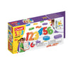 Quercetti Magnetic Numbers - 48 Piece Set (Made in Italy) Colorful
