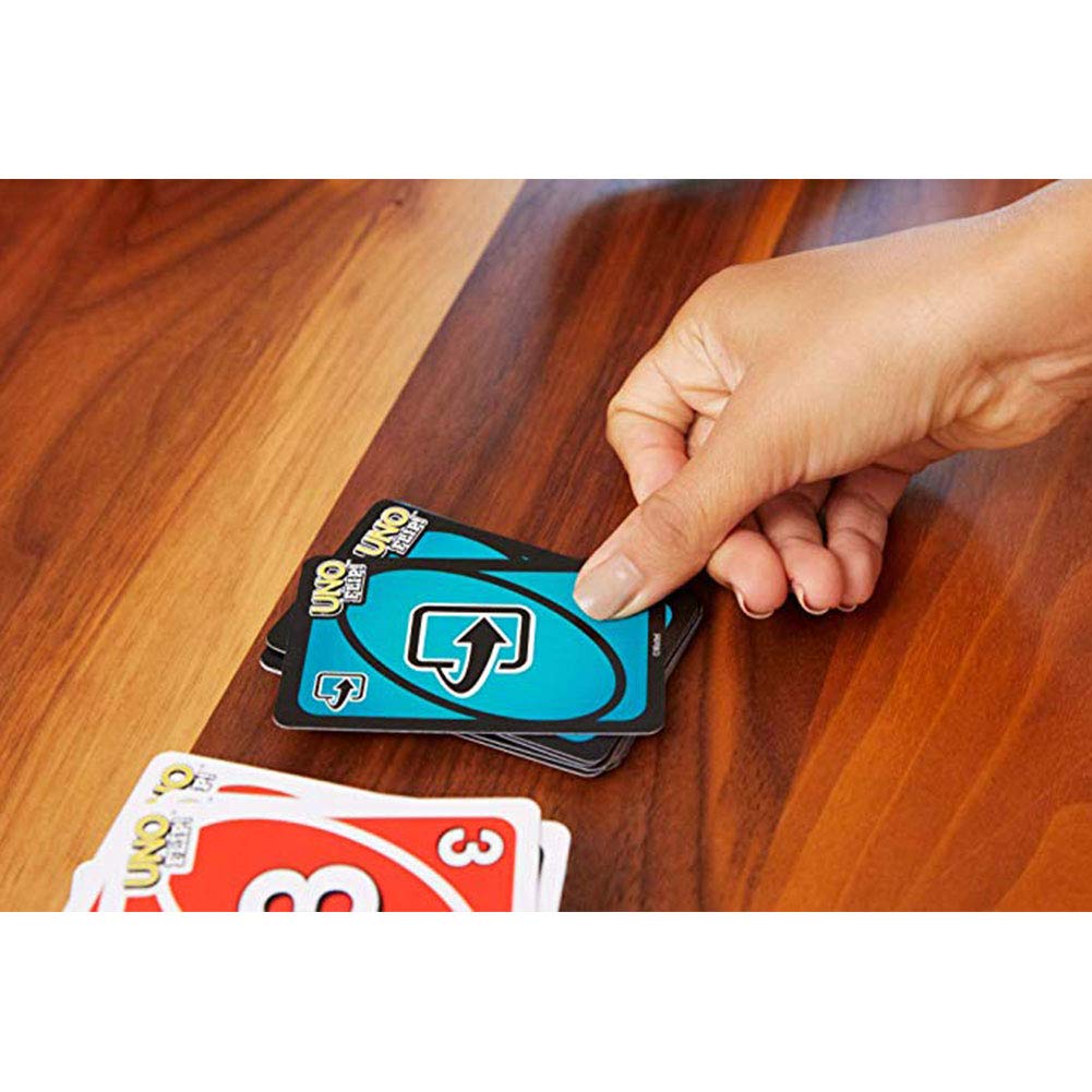 Iseasy Uno Playing Card Game Mattel Games Wild Card Uno Flip Uno (Wild Card Uno)