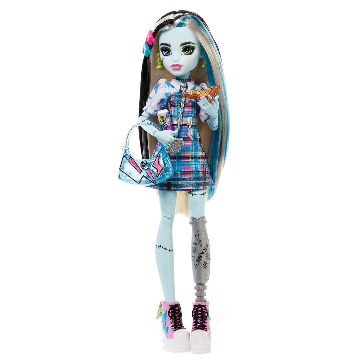 Mattel Monster High Frankie Doll, One Size, Pink, Model MTHKY73, Plastic
