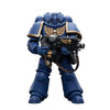 Joytoy Warhammer 40K Space Marine Genuine License 1/18 Soldier, 4Inch Models Space Marines Action Figures Kits (Ultramarines Intercessors)