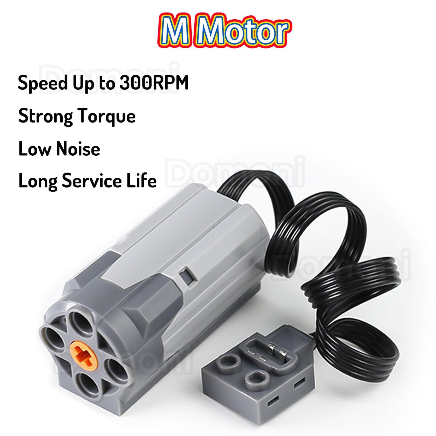 9-In-1 Technic-Motor-Kit Compatible With Lego, Power Functions Motor Set With M & L Motors, Remote Control, Ir Receiver, Aa Batt