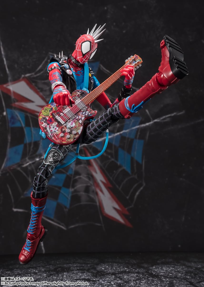 Tamashii Nations - Spider-Man: Across The Spider-Verse - Spider-Punk, Bandai Spirits S.H.Figuarts Action Figure