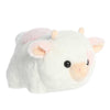 Aurora® Moonique Strawberry Milk Cow™ Stuffed Animal - 10 White Plush Cuddle Toy for Kids - Adorable Spudsters™ Collection