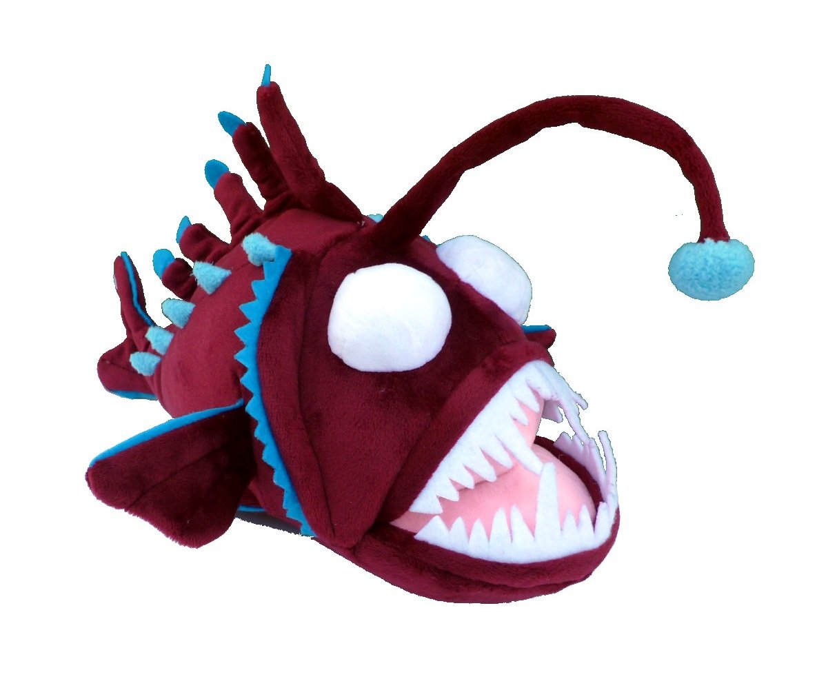 Adore 12'' Alvin The Anglerfish Plush Stuffed Animal Toy