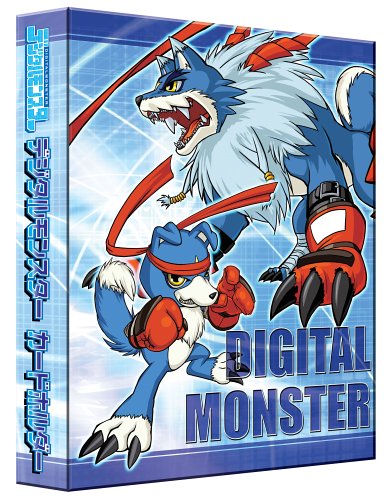 Digimon Collectible Card Game Carddass 4 Pocket Binder Portfolio Digital Monster Japanese