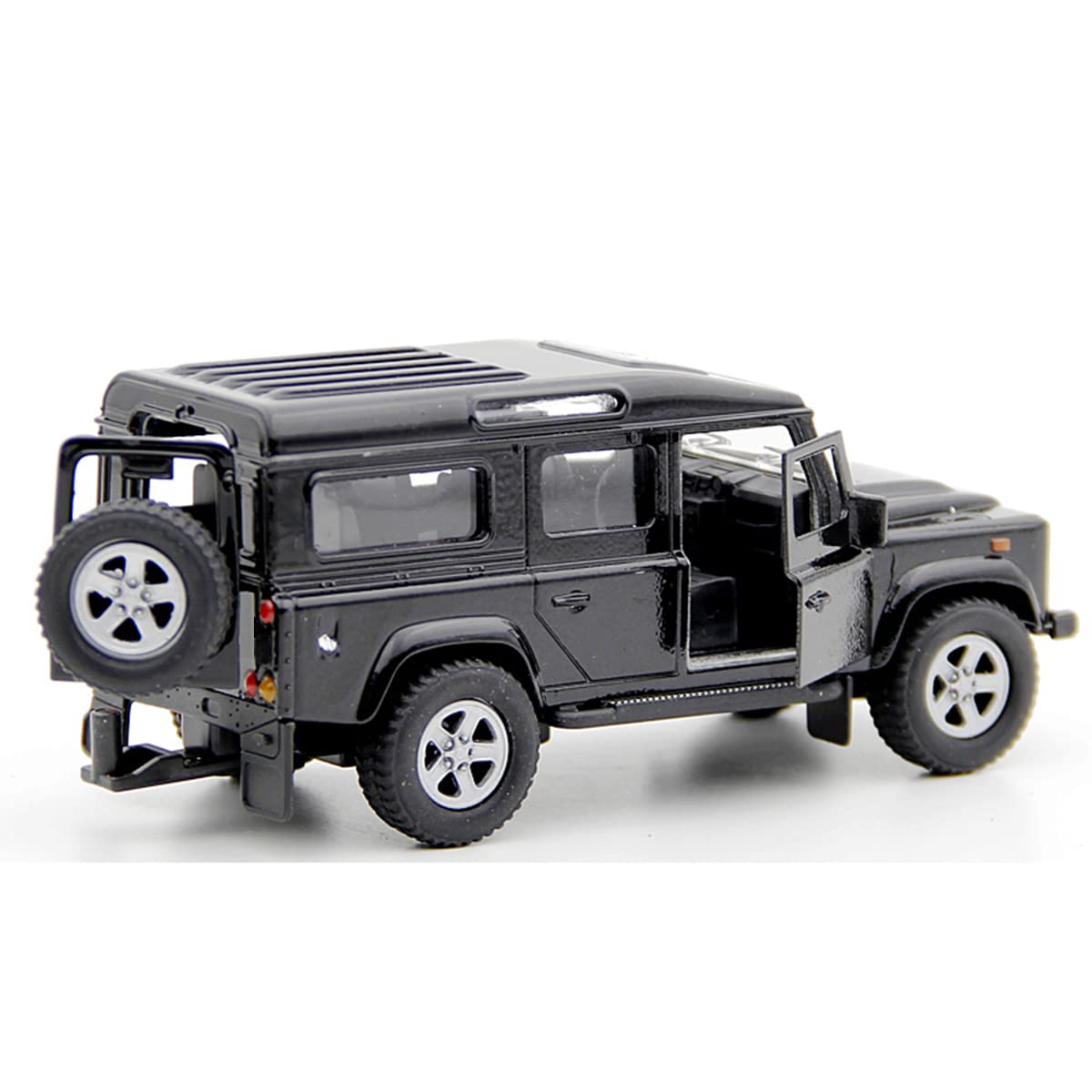 Toy Camper SUV Trailer Towing RV Motorhome Toys for Boys Diecast Truck Model Car Metal Pull Back Toy Cars Vehicle, Doors Open Li