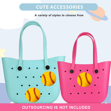 Lckaey Rubber Beach Bag Accessories-PVC Rubber decoration-for EVA Purse Bogg Inserts Y064figure 26