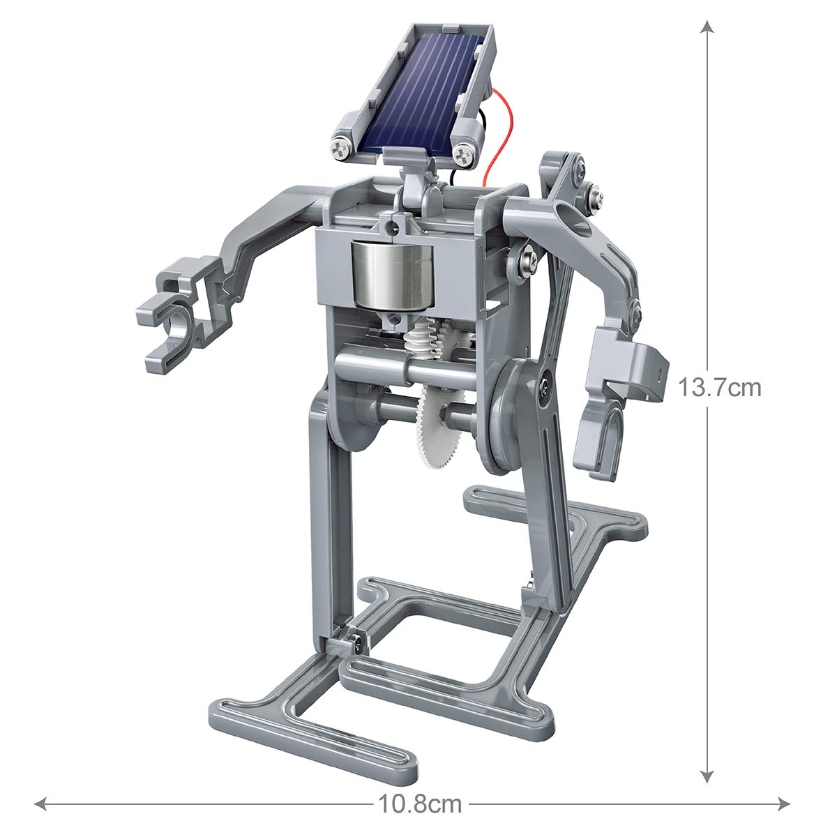 4M Green Science Solar Robot Kit - Green Energy Robotics, Eco-Engineering - Stem Toys Educational Gift For Kids & Teens, Girls & Boys (Packaging May Vary), Multi