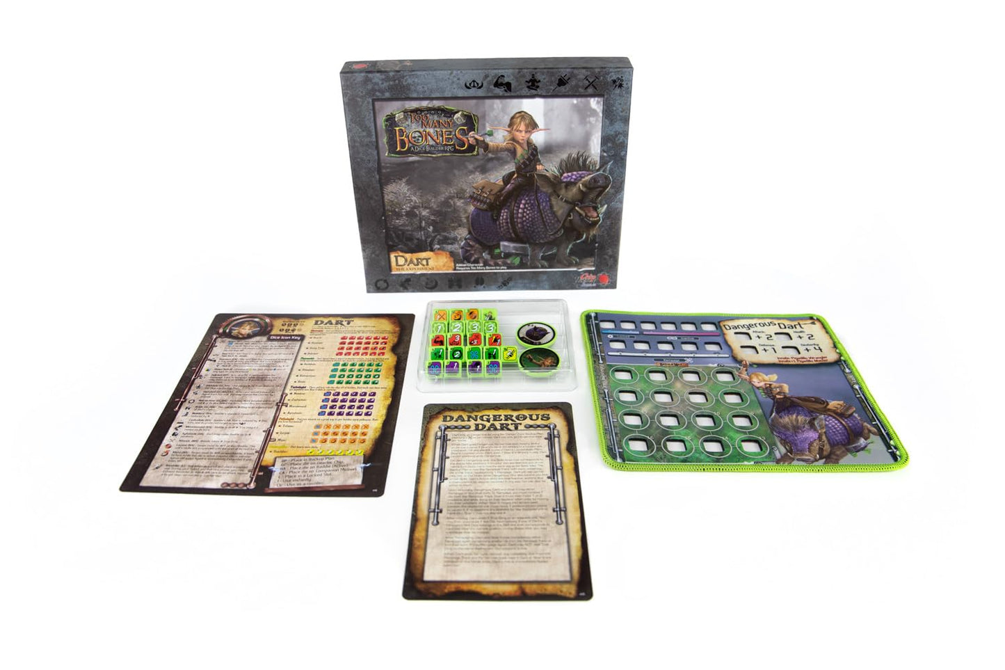 Chip Theory Games Too Many Bones: Dart Dice-Builder Roleplaying Game Expansion Strategic Fantasy Rpg Game Accessories For Ages 1