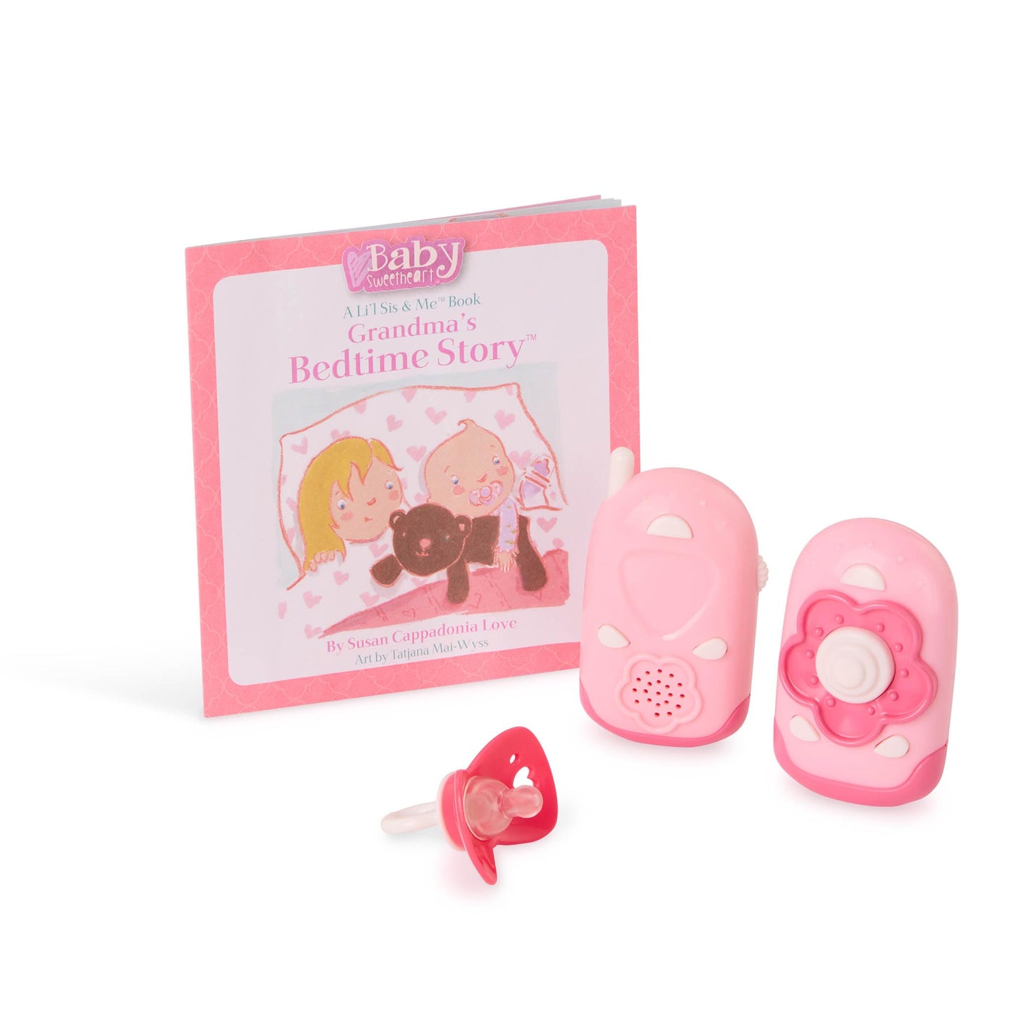 Baby Sweetheart By Battat - Bed Time 12-Inch Soft-Body Newborn Baby Doll With Easy-To-Read Story Book And Accessories