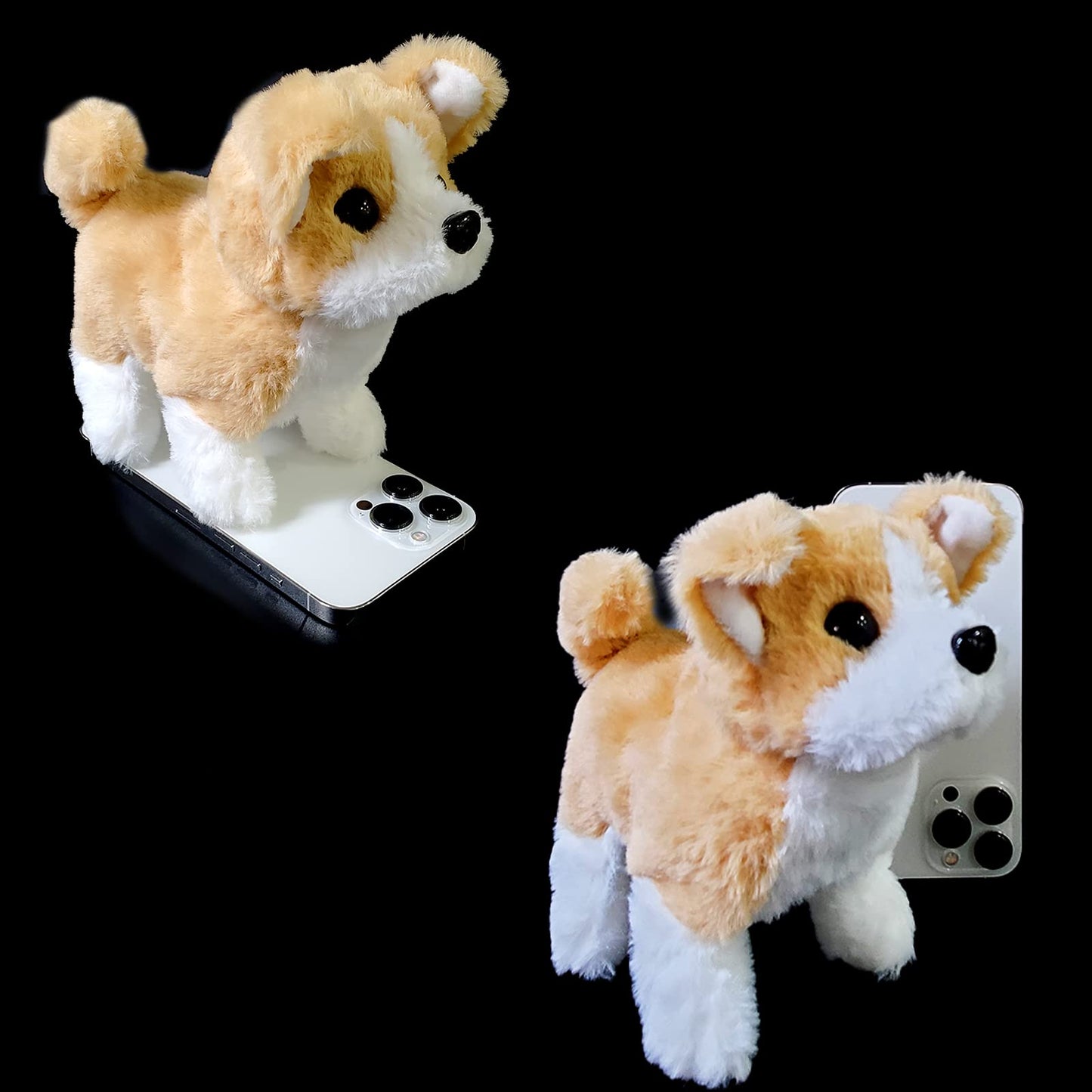 Sangkn Toy Dog, Toy Dogs That Walk And Bark, Battery Realistic Puppy For Kids Realistic Barking Dog Toy Walking Electronic Pets