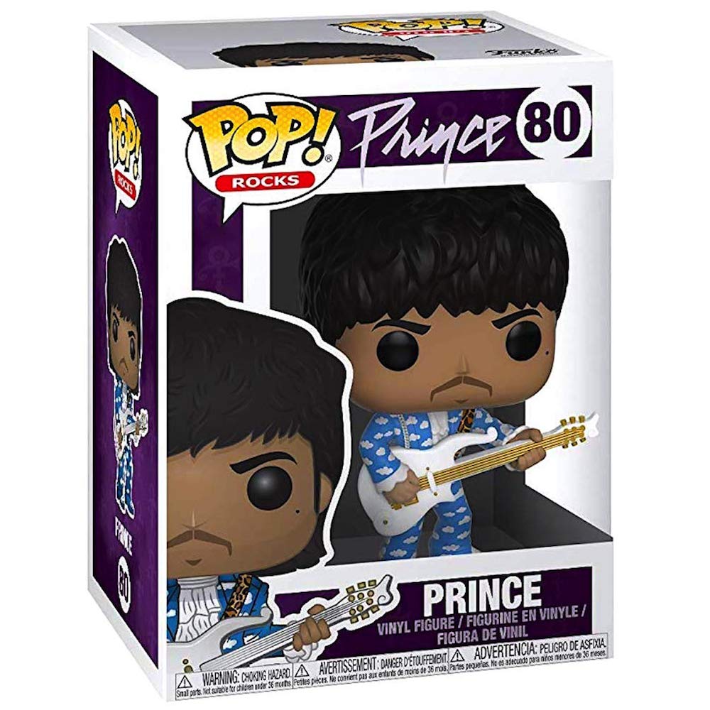 Funko Pop Rocks Prince Figure - Multicolor Vinyl, Model 32248, Standard Size, Around The World in A Day Edition