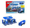Majorette Petrol Station Aral + Vehicle | Includes 1 Fuel Tanker | Features Fuel Pump & Ev Charger | Car Wash And Shop | Suitabl