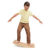 Nutty Toys Montessori Wooden Wobble Board For Kids & Adults - 100% Natural Wood Balance Board - Toddler Balancing Rocker - Unique Boy & Girl Open Ended Toy - Best Valentine'S Day Gifts Idea 2025