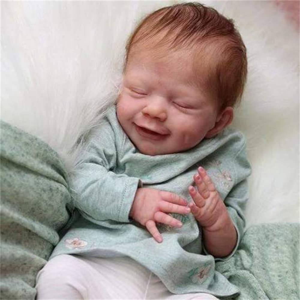 Fa Rich Reborn 18 Inch Cute Boy Realistic Baby Doll Silicone Full Body Birthday Set For Child Birthday Gifts