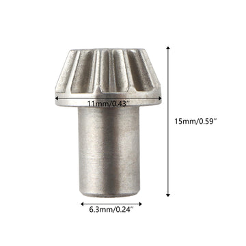 GDOOL RC CAR Pinion Gear 16402Y Accessories Spare Parts for All 1/14 1/16 Scale H16GT H16DR H16BM H16 H16P H16E 16208 16209 1621