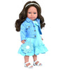Kennedy And Friends 18 Inch Fashion Dolls- Tilt And Pose Feature And All Vinyl (F02-Eln)