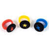 My Pet Elephant SHK HeroForce Power Rings Set - Fire, Electricity & Light - Small, Colorful (Red, Blue, Yellow)