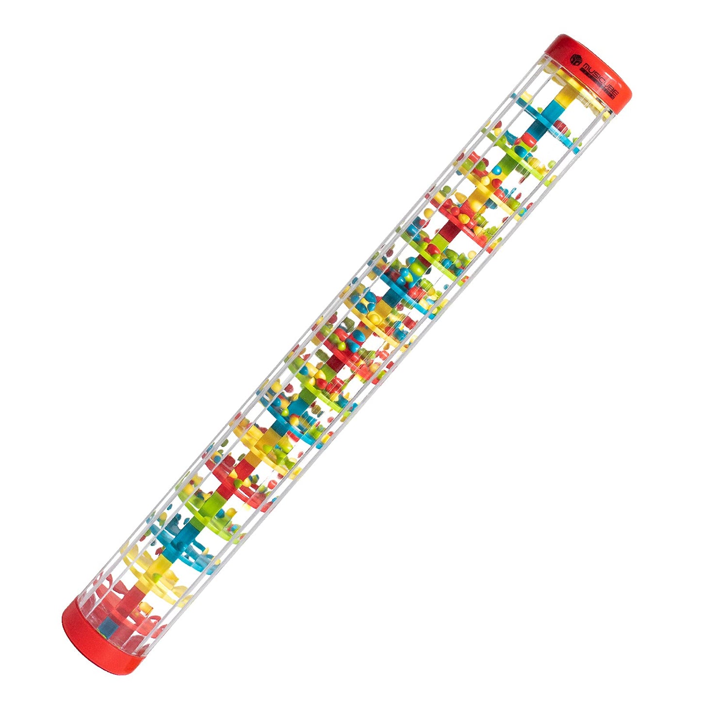Musicube 16 Inch Baby Rainmaker Toy Rain Stick Musical Instrument For Baby Infant Toddler Raindrop Sound Shakers & Rattle Sensor