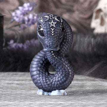 Nemesis Now Cult Cuties Adorable Occult Figurines, Bewitching Evil Spirit Creatures, Hand-Painted, Resin - Ouroboros