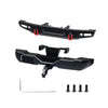 GTHELE Front&Rear Bumper Aluminum for Traxxas 1/18 TRX4M Bronco Upgrade Parts RC Crawler Car