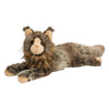 Douglas Maine Coon Cat Plush Stuffed Animal - 20" Long, Brown/Gray/Tan, Soft Plush, Model 2473