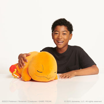 Pokemon Charmander Sleeping Plush - 18-Inch Premium Plush In Sleeping Pose