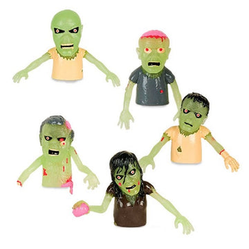 Mcphee Accoutrements Educational Products - 1 Glowing Zombie Finger Puppet - ONE Style Randomly Picked