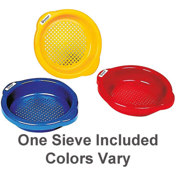 Spielstabil Small Sand Sieve Beach Toy (One Sifter Included - Colors Vary) - Made in Germany