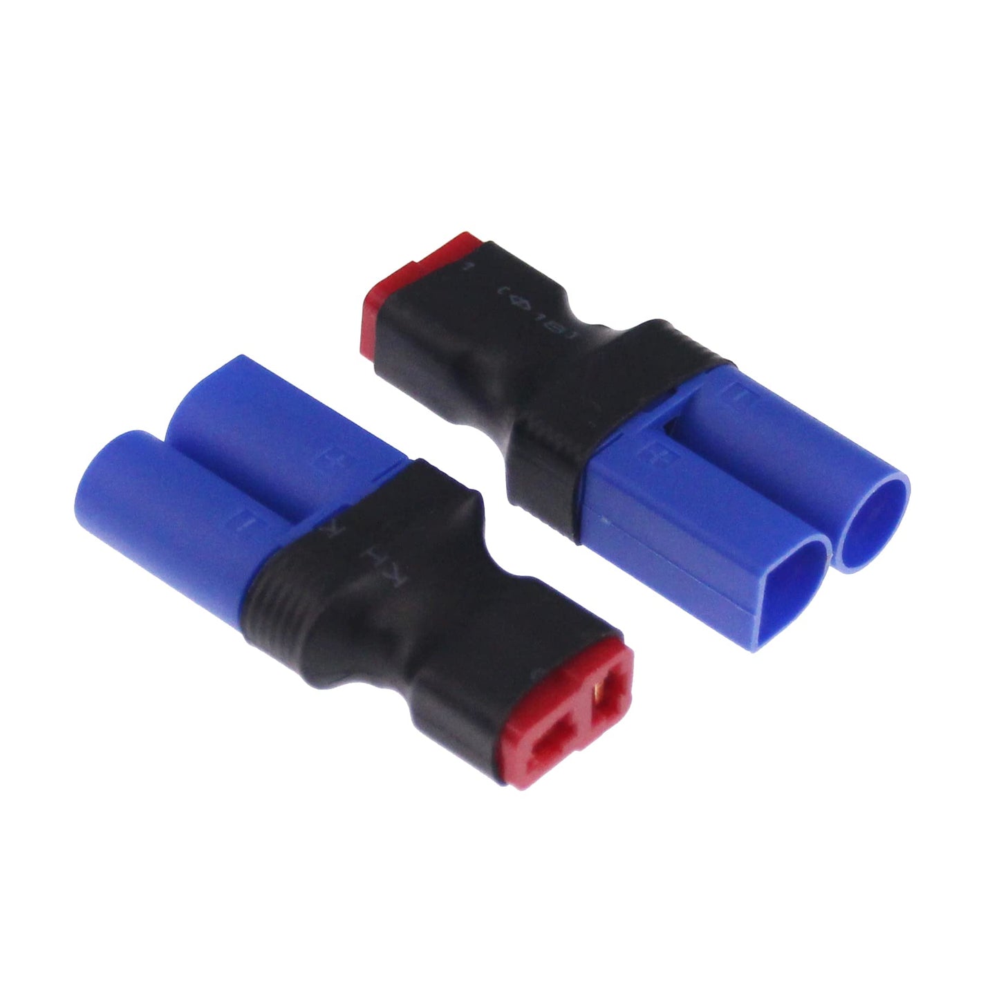rflaueo 4pcs T-Plug Style to EC5 Male Female RC Connector Adapter(E09-4)