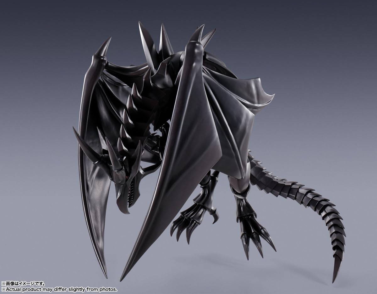 Tamashii Nations - Yu-Gi-Oh! Duel Monsters - Red-Eyes-Black Dragon, Bandai Spirits S.H.Monsterarts Action Figure