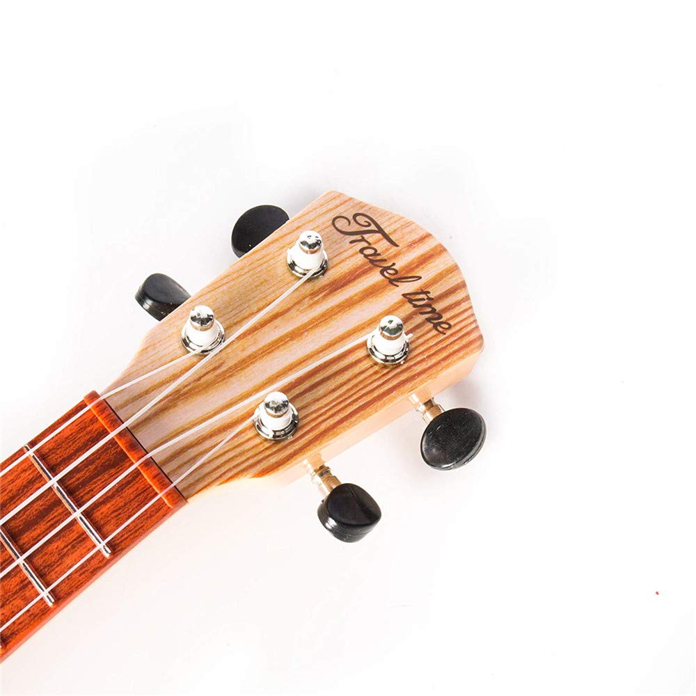 Yolopark 17' Kids Toy Guitar For Girls Boys, Mini Toddler Ukulele Guitar With 4 Strings Keep Tones Can Play For 3, 4, 5, 6 7 Year Old Kids Musical Instruments Educational Toys For Beginner (Wood)