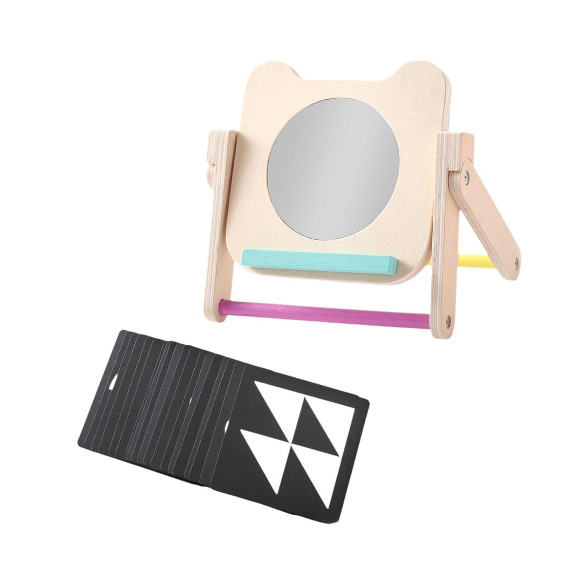 Bnf Montessori Cognition Gift Infant Time Mirror Toy For Girls And Boys Kids Babybaby | Toys For Baby | Developmental Baby Toys1