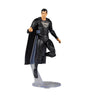 McFarlane Toys DC Justice League Superman 7" Action Figure - Black Plastic Model 15095