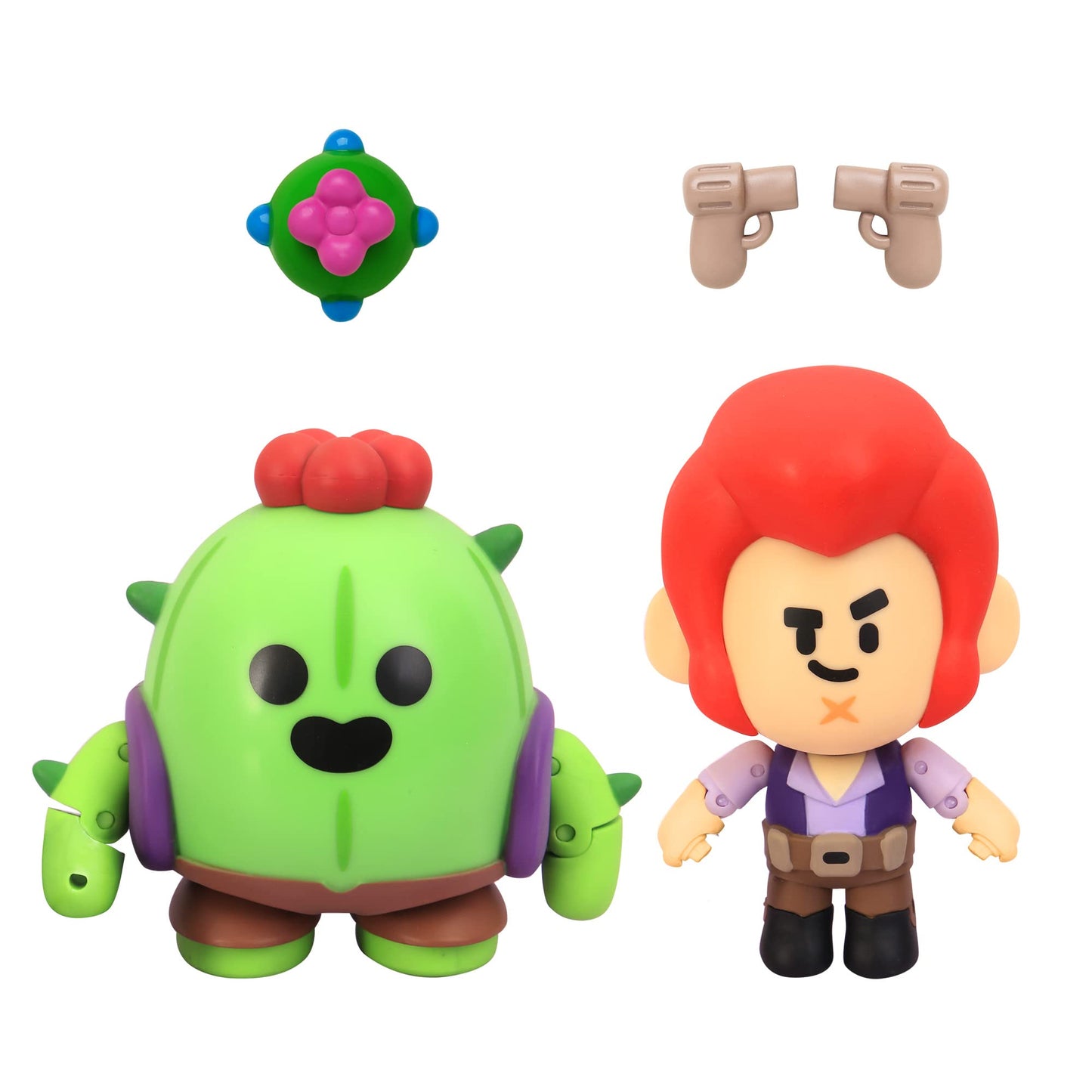 P.M.I. Brawl Stars Action Figures | Official Supercell Toys | Playable Mini Figures | Licensed Gift For Gamers | Articulated Bra