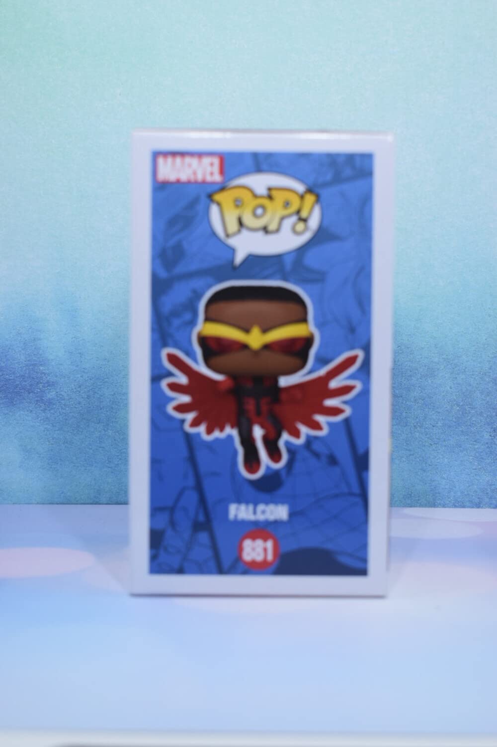 Funko Pop! Marvel: Falcon 881 (2021 Summer Convention Virtual Funkon Shared Exclusive)