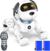 Okk Robot Dog For Kids, Remote Control Programmable Robot Toy Dog, Smart Dancing Walking Puppy, Interactive Voice Control Toys,