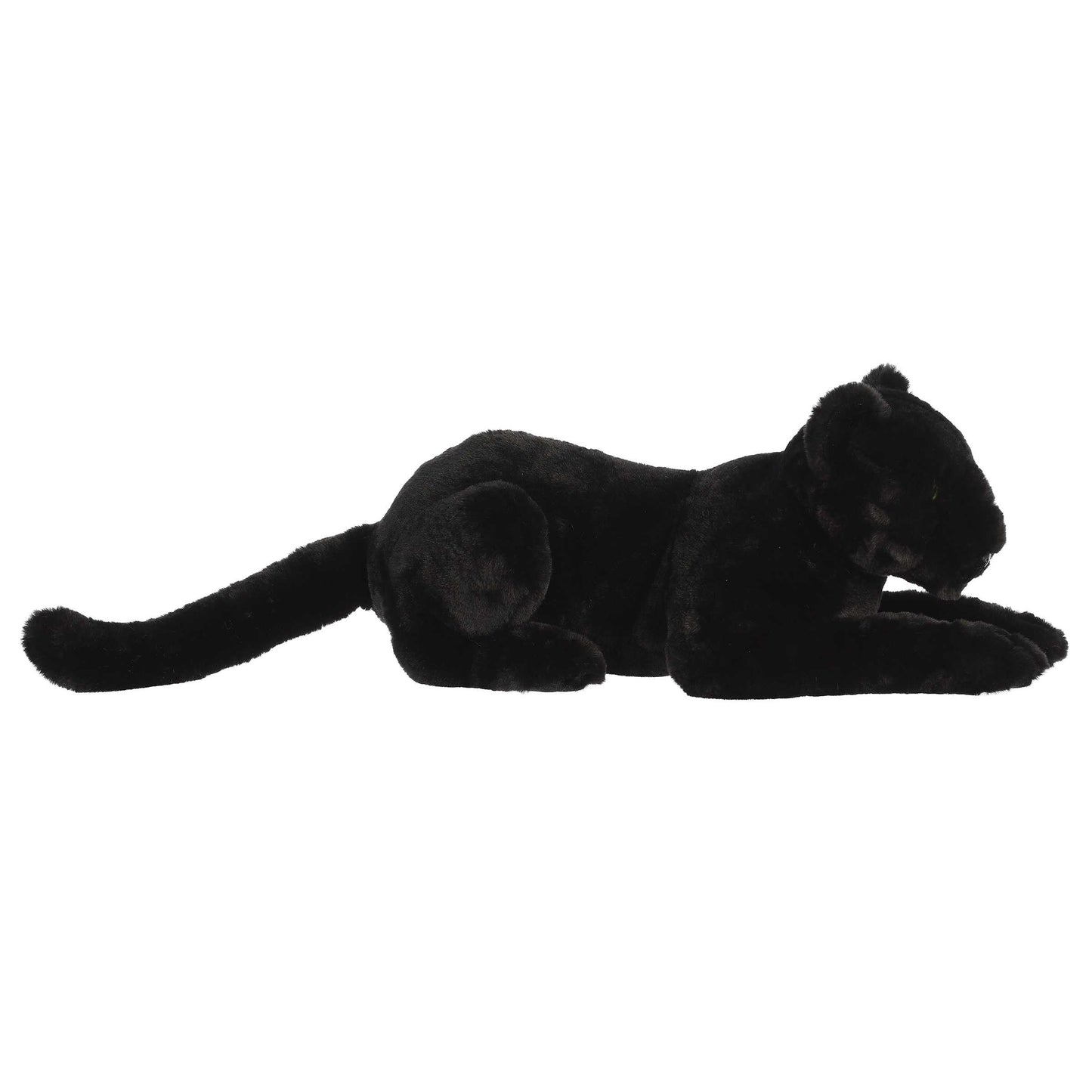 Aurora Exquisite Luxe Boutique Raven Panther Stuffed Animal - Luxurious Elegance - Sensory Delight - Black 20 Inches