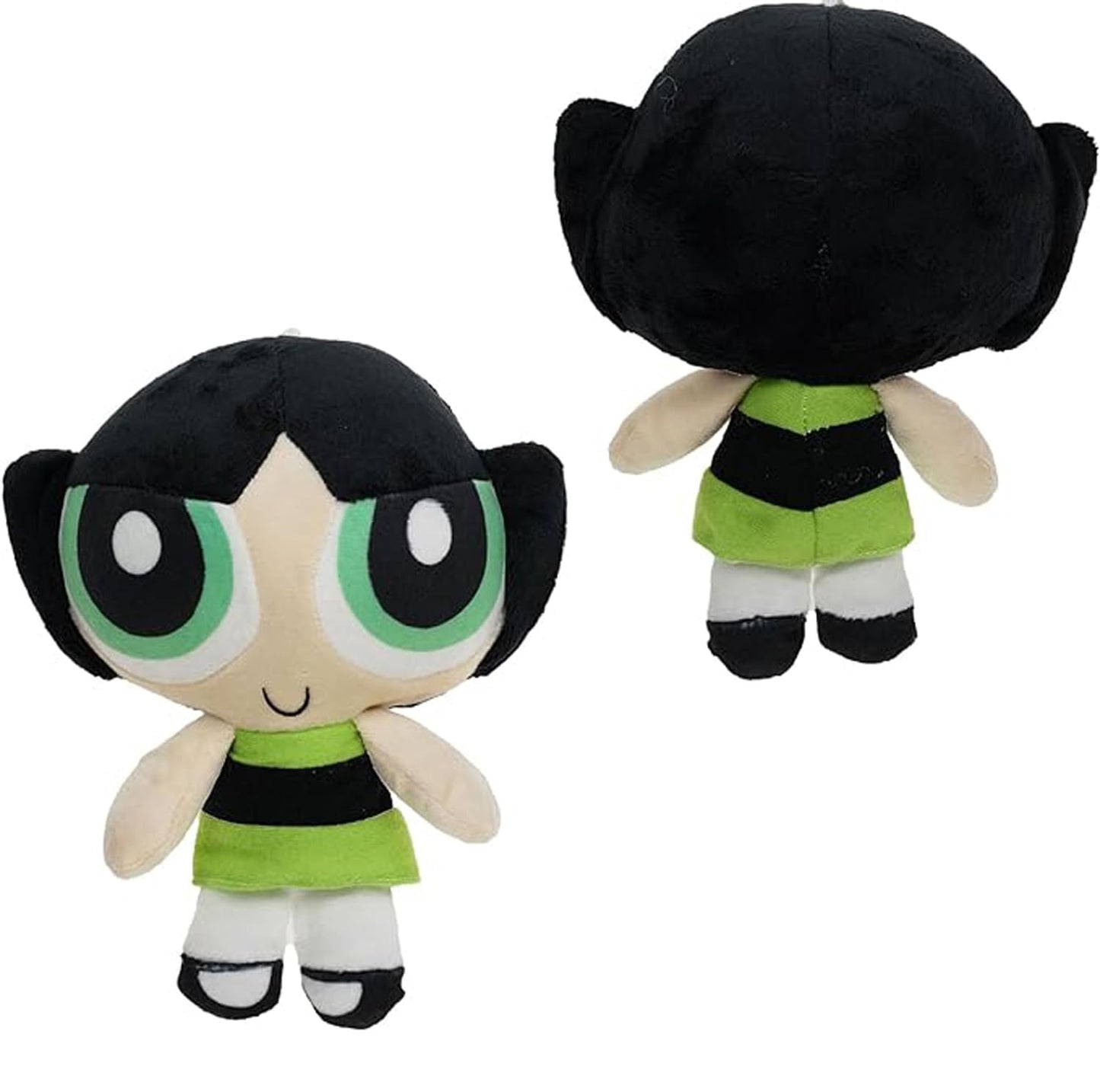 MJJAOQYF Plush Police Girl Doll - 22cm Anime Figure, Short Plush, PP Cotton Filling, 3 Colors, Model Fk003, Perfect for Kids' Gifts