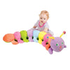 Bundaloo Jumbo Musical Caterpillar Plush Toy - Extra Large, Multi-Color, Plays Fun Songs & 8 Musical Notes for Kids & Toddlers