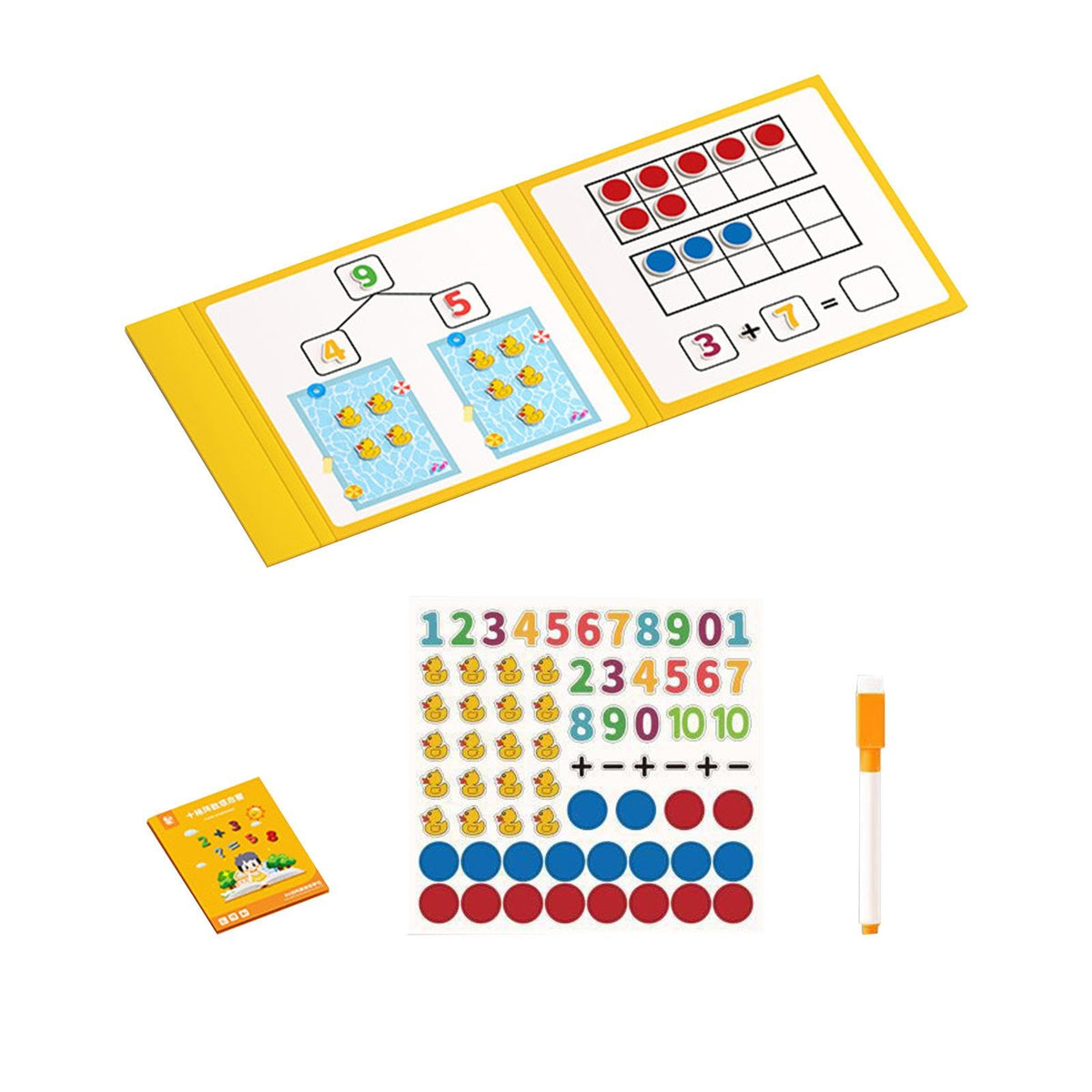 CALANDIS Numbers Decomposition Math Toys Sensory for Game Activities Learning Numbers | Mathematics | Educational