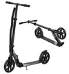 CITYGLIDE C200 Scooter for mature-themeds -Foldable Lightweight Adjustable mature-themed Scooter 220lbs Capacity - Kick Scooters for mature-themeds with Carry Strap and Kickstand (Black)