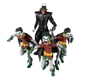 Dc Multiverse Collector Multiverse 7” Action Figures Batman Who Laughs With Robin