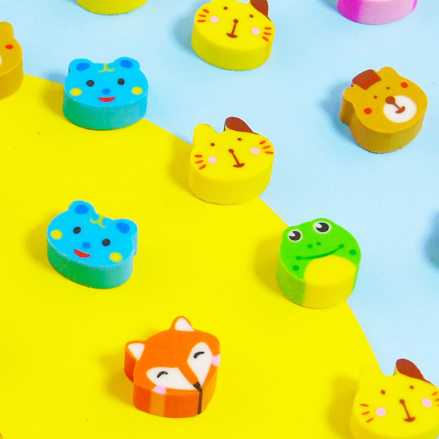 300 Pieces Mini Erasers Assortment Mini Erasers For Kids Bulk Animal Erasers Kids Erasers Mini Bulk Bunny Erasers Mini Pencil Er
