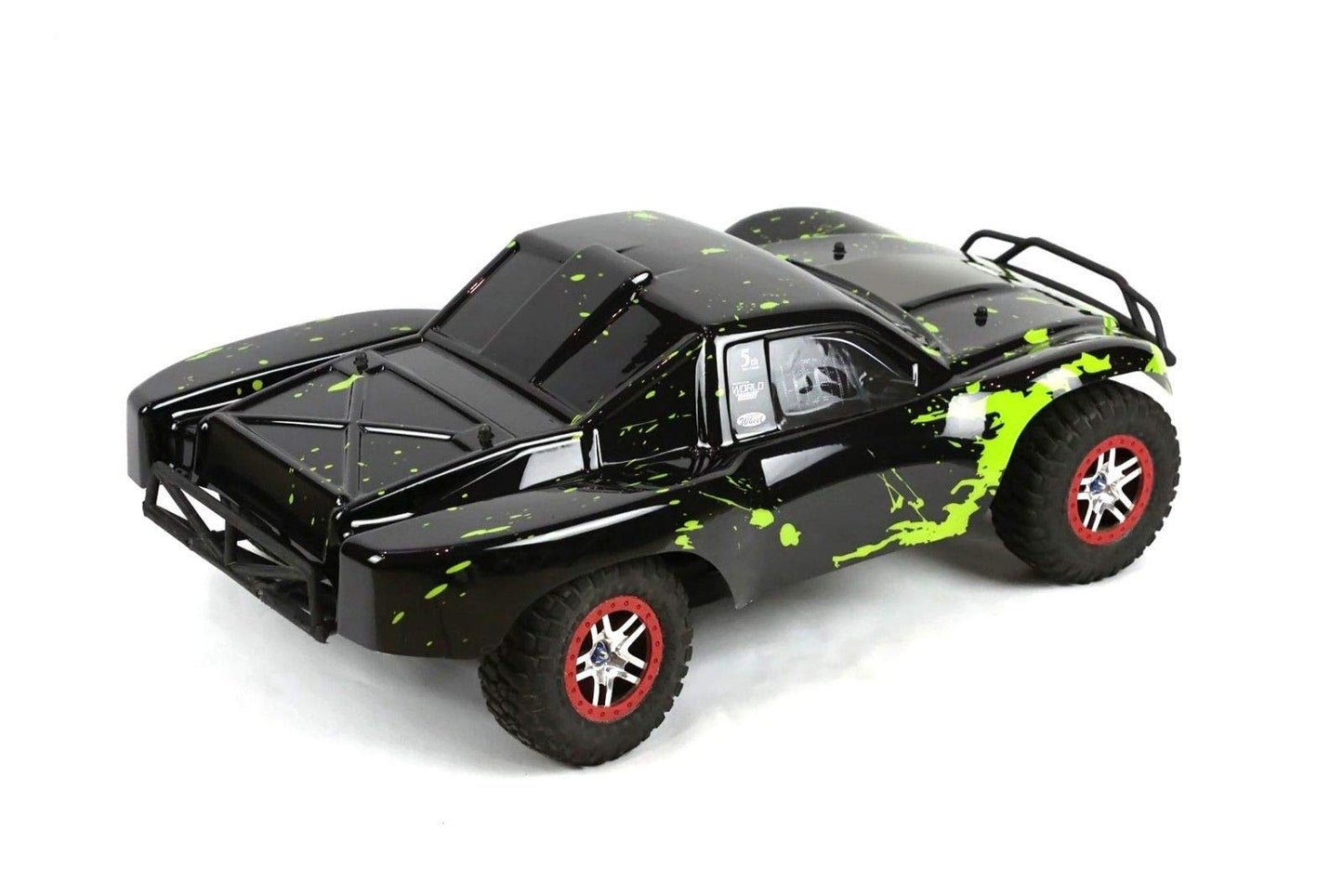 SummitLink Compatible Custom Body Muddy Green Over Black Replacement for 1/10 Scale RC Car or Truck (Truck not included) SS-BG-0