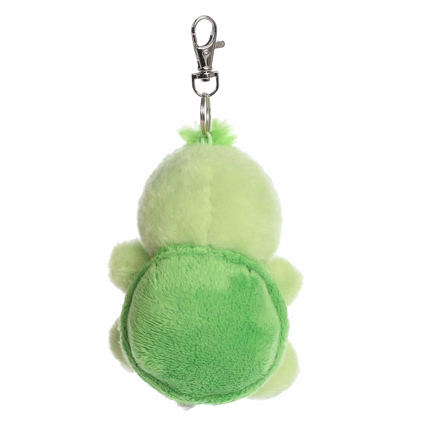 Aurora Adorable Palm Pals Tiny Turtle Clip-On - Fun Collectible Plush for Kids and mature-themed Collectors - Perfect for Decorating Rooms and Birthday Gifts - Green 4 Inches